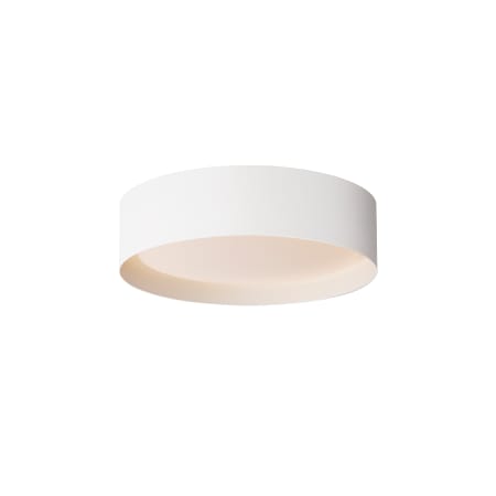 ET2 Echo 16" Wide LED Flush Mount Drum Ceiling Fixture White