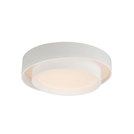 ET2 Ziggurat 20" Wide LED Flush Mount Drum Ceiling Fixture White