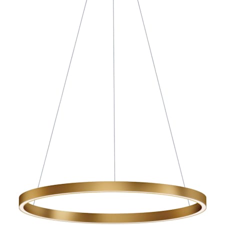 ET2 Groove 24" Wide Suspension Pendant Gold