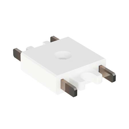 ET2 Continuum Track End to End Connector White