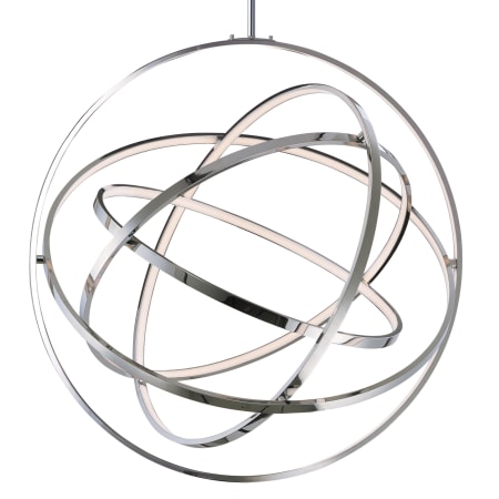 ET2 Gyro II 32" Wide LED Chandelier Polished Chrome