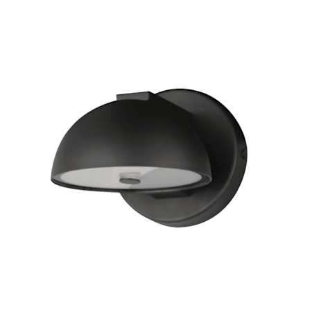 ET2 Cauldron 7" Tall LED Outdoor Wall Sconce - 3000K, 90 CRI, 600 Lumens Black