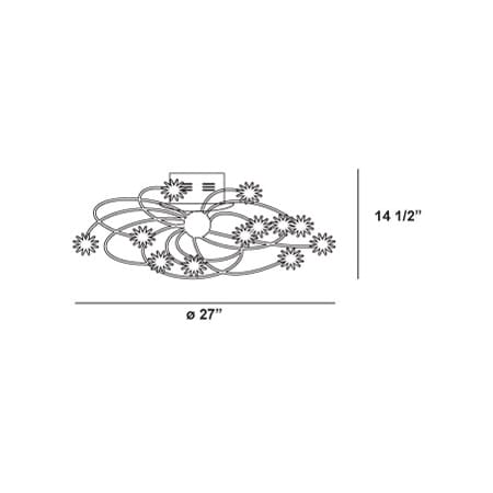 Eurofase Lighting-12898-12898 Line Drawing 2