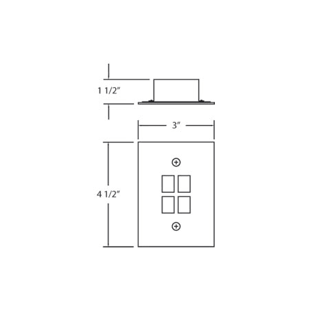 Eurofase Lighting-14789-14789 Line Drawing 2