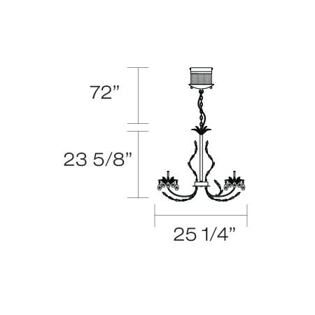 Eurofase Lighting-19393-19393 Line Drawing 2