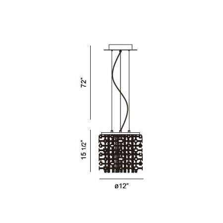 Eurofase Lighting-20390-20390 Line Drawing 2