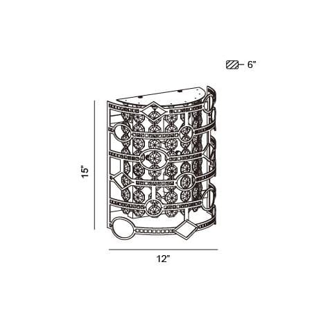 Eurofase Lighting-20395-20395 Line Drawing 2