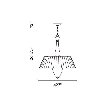 Eurofase Lighting-23106-23106 Line Drawing 2