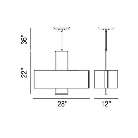 Eurofase Lighting-25598-25598 Line Drawing 2