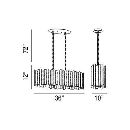 Eurofase Lighting-25611-25611 Line Drawing 2