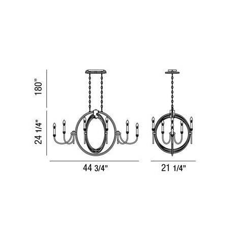 Eurofase Lighting-25648-25648 Line Drawing 2