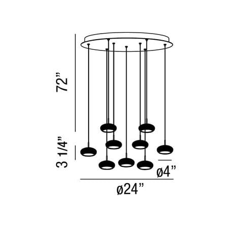 Eurofase Lighting-25670-25670 Line Drawing 2