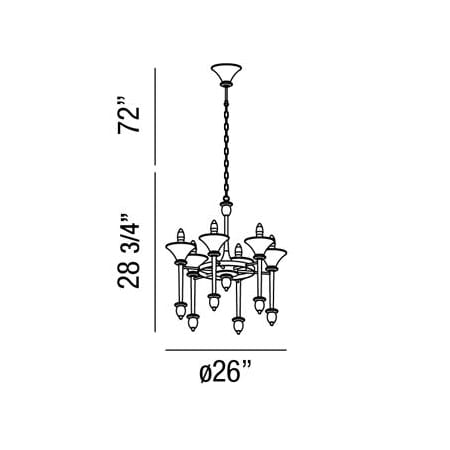 Eurofase Lighting-25815-Line Drawing
