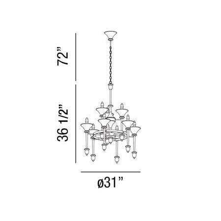 Eurofase Lighting-25816-25816 Line Drawing 2