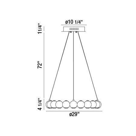 Eurofase Lighting-26235-26235 Line Drawing 2