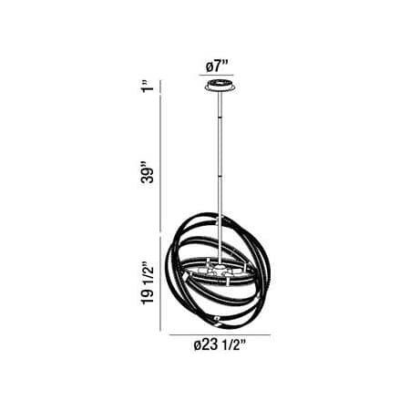 Eurofase Lighting-26612-26612 Line Drawing 2