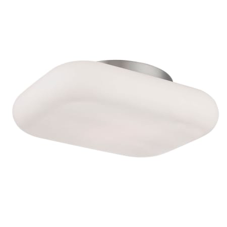 Eurofase Lighting Alma 11" Wide LED Flush Mount Square Ceiling Fixture / Wall Sconce Satin Nickel