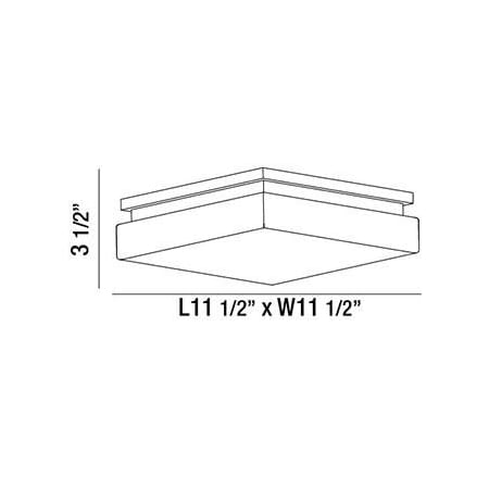 Eurofase Lighting-26632-26632 Line Drawing 2