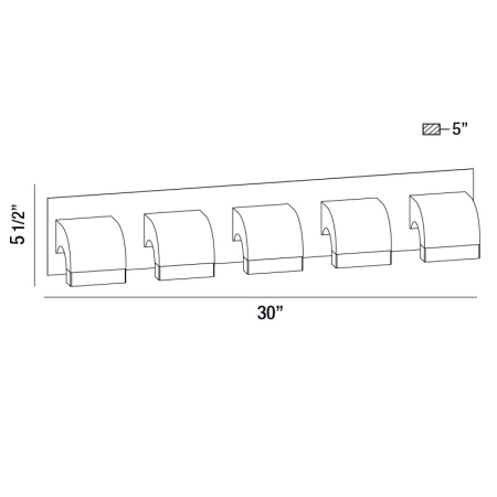 Eurofase Lighting-28099-28099 Line Drawing 2