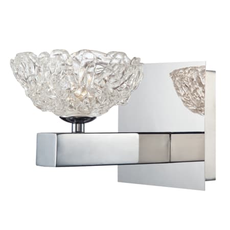 Eurofase Lighting Caramico 6" Tall Wall Sconce Chrome