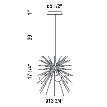 Eurofase Lighting-28304-28304 Line Drawing 2