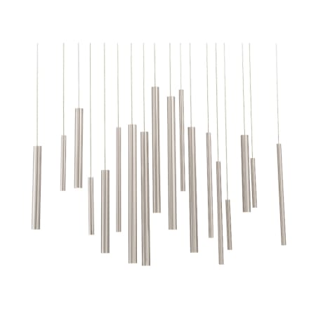 Eurofase Lighting Santana 18 Light 42" Wide LED Multi Light Pendant Satin Nickel