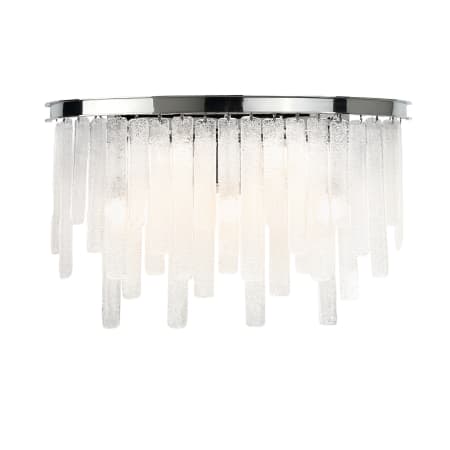 Eurofase Lighting Candice 5 Light 12" Tall Wall Sconce Chrome