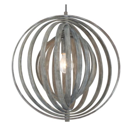 Eurofase Lighting Abruzzo 17" Wide Pendant Weathered Grey