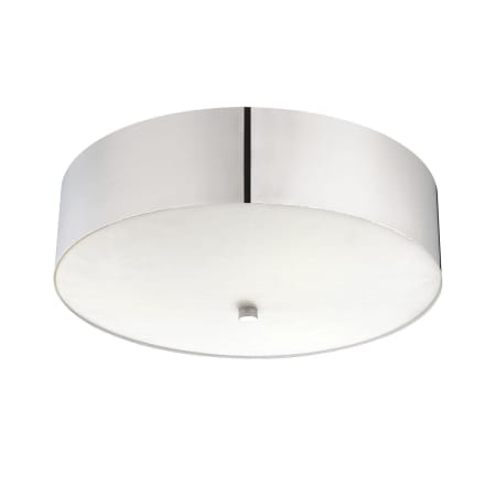 Eurofase Lighting Element 16" Wide LED Flush Mount Drum Ceiling Fixture Brushed Nickel