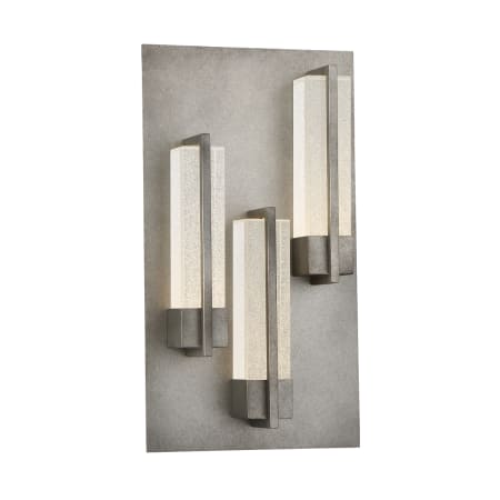 Eurofase Lighting Pari 3 Light 18" Tall LED Outdoor Wall Sconce Antique Silver