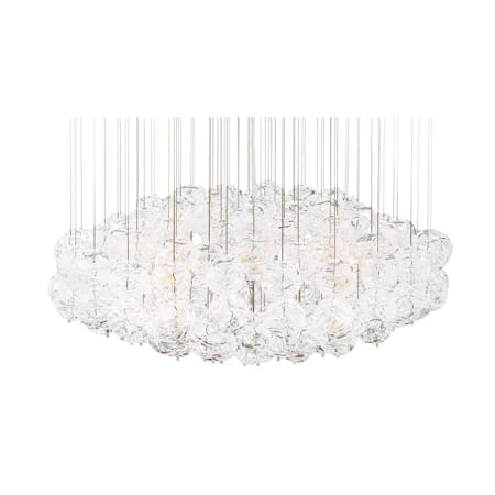 Eurofase Lighting Riverdale 8 Light 25" Wide Suspension Multi Light Pendant Chrome