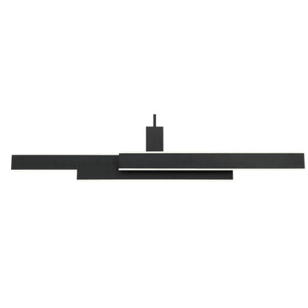 Eurofase Lighting Cameno 5 Light 45" Wide LED Linear Chandelier Matte Black
