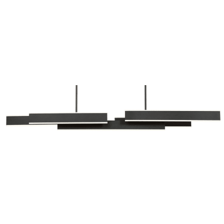 Eurofase Lighting Cameno 9 Light 55" Wide LED Linear Chandelier Matte Black