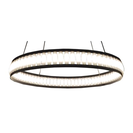 Eurofase Lighting Forster 28" Wide LED Ring Chandelier Black