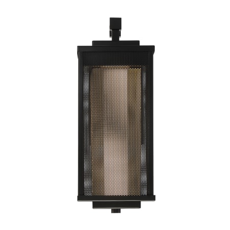 Eurofase Lighting Brama 17" Tall LED Outdoor Wall Sconce Black / Gold