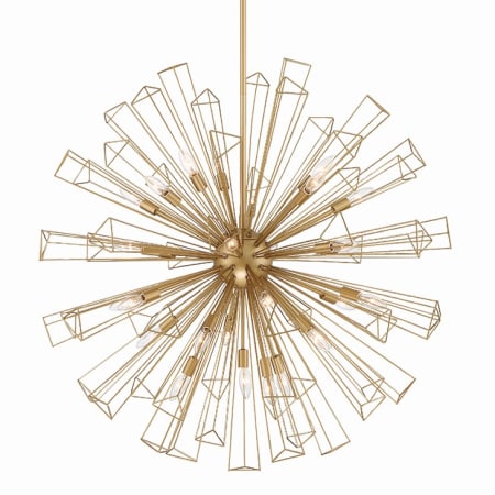 Eurofase Lighting Dendelio 29 Light 41" Wide Sputnik Chandelier Gold