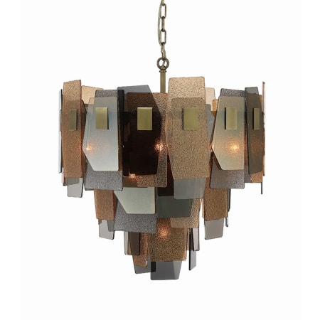 Eurofase Lighting Cocolina 10 Light 24" Wide Abstract Chandelier Bronze