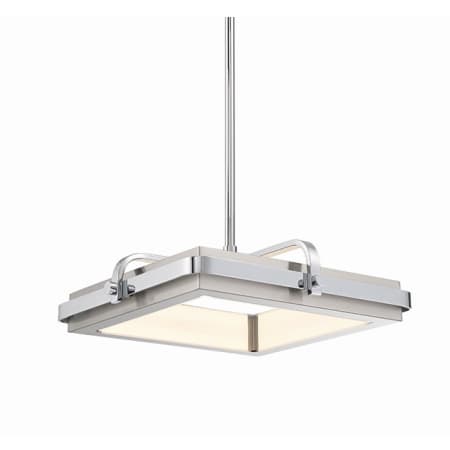Eurofase Lighting Annilo 15" Wide LED Pendant Chrome / Nickel