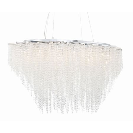 Eurofase Lighting Cohen 18 Light 21" Wide Chandelier Chrome