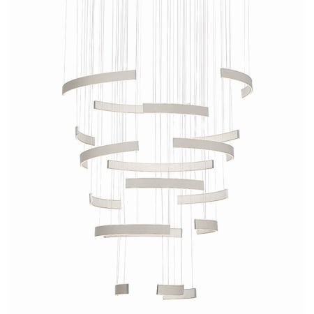 Eurofase Lighting Verdura 41" Wide LED Suspension Multi Light Pendant Grey / White