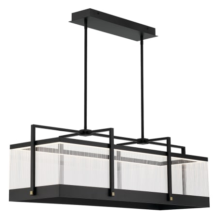Eurofase Lighting Tye 13" Wide LED Linear Chandelier Black