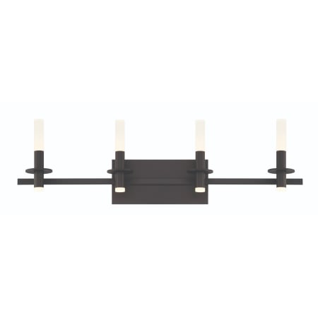 Eurofase Lighting Torna 4 Light 36" Wide 3000K LED Vanity Light Black