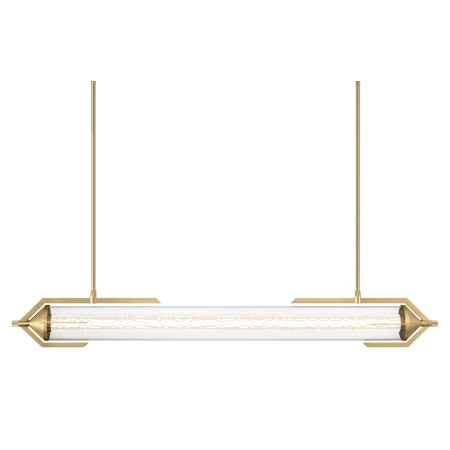 Eurofase Lighting Espada 48" Wide Linear Chandelier Gold