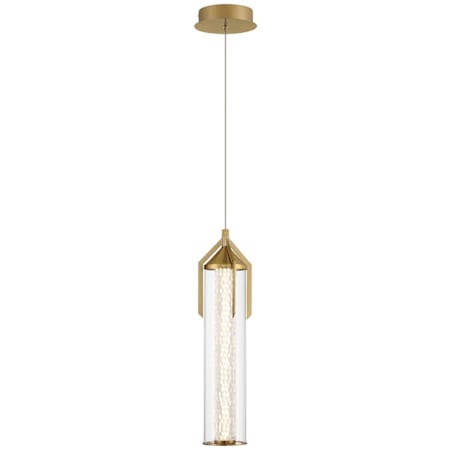 Eurofase Lighting Espada 5" Wide LED Mini Pendant Gold