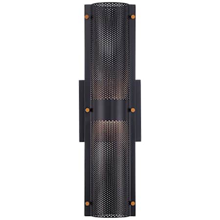 Eurofase Lighting Westcliffe 17" Tall LED Outdoor Wall Sconce Black / Gold