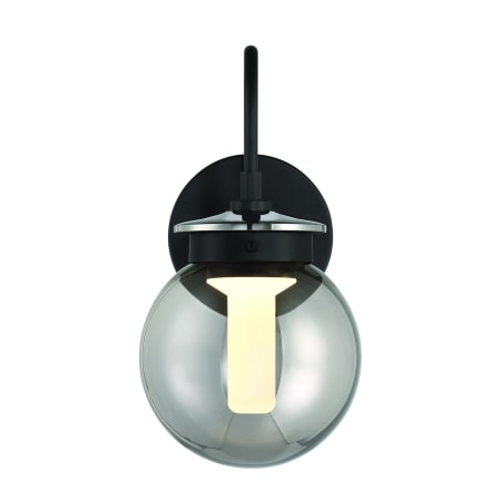 Eurofase Lighting Caswell 11" Tall LED Outdoor Wall Sconce Black