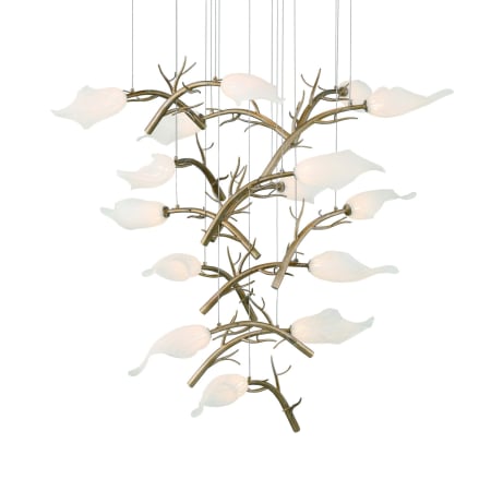 Eurofase Lighting Matera 32" Wide LED Abstract Chandelier Gold