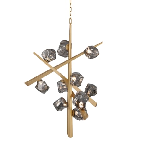 Eurofase Lighting Thorah 36" Wide LED Abstract Chandelier Gold