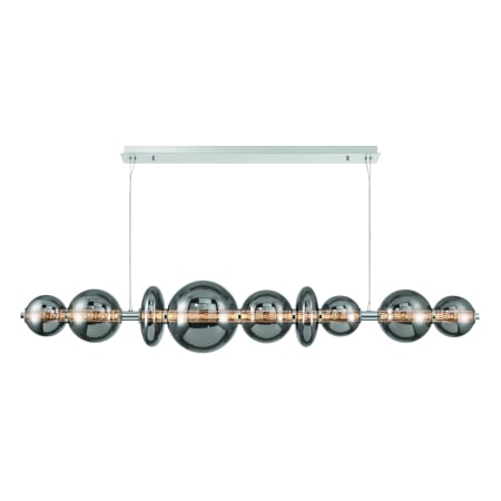 Eurofase Lighting Atomo 74" Wide LED Linear Chandelier Chrome