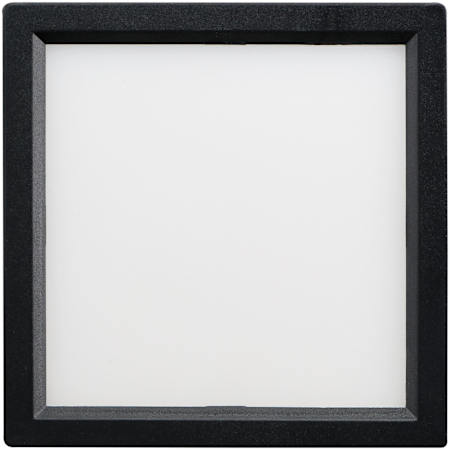 Eurofase Lighting Troy 4" Wide LED Flush Mount Square Ceiling Fixture Black